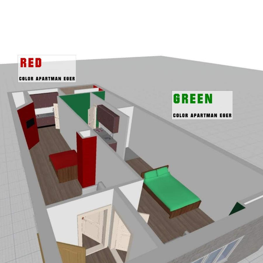Color Apartmanok Eger Exterior photo